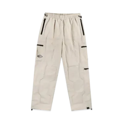 Unknown London Heat Seal Tape Track Pants "Beige"