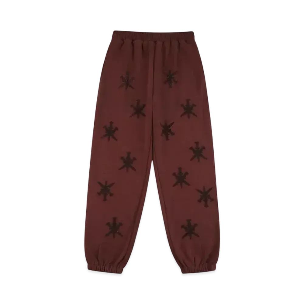 Unknown London Rhinestone Jogger "Brown"