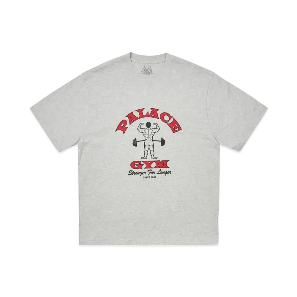 PALACE Stronger For Longer T-Shirt "Grey Marl"