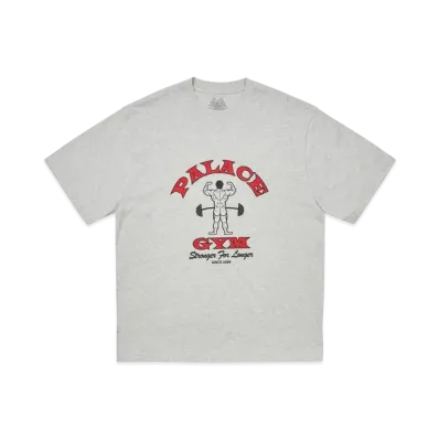 PALACE Stronger For Longer T-Shirt "Grey Marl"