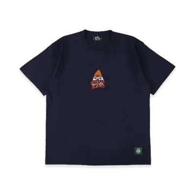 WIND AND SEA x Parappa The Rapper Parappa 96 Tee "Navy"