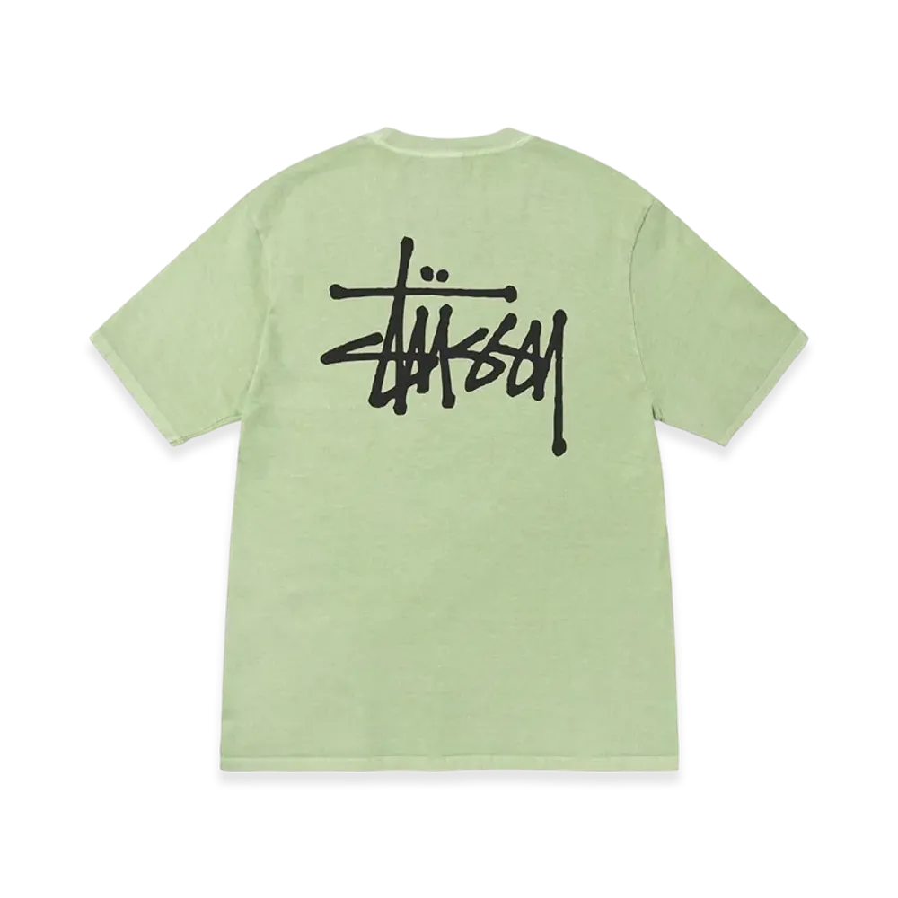 Stussy Basic Stussy Pigment Dyed Tee 2022 "Sage"