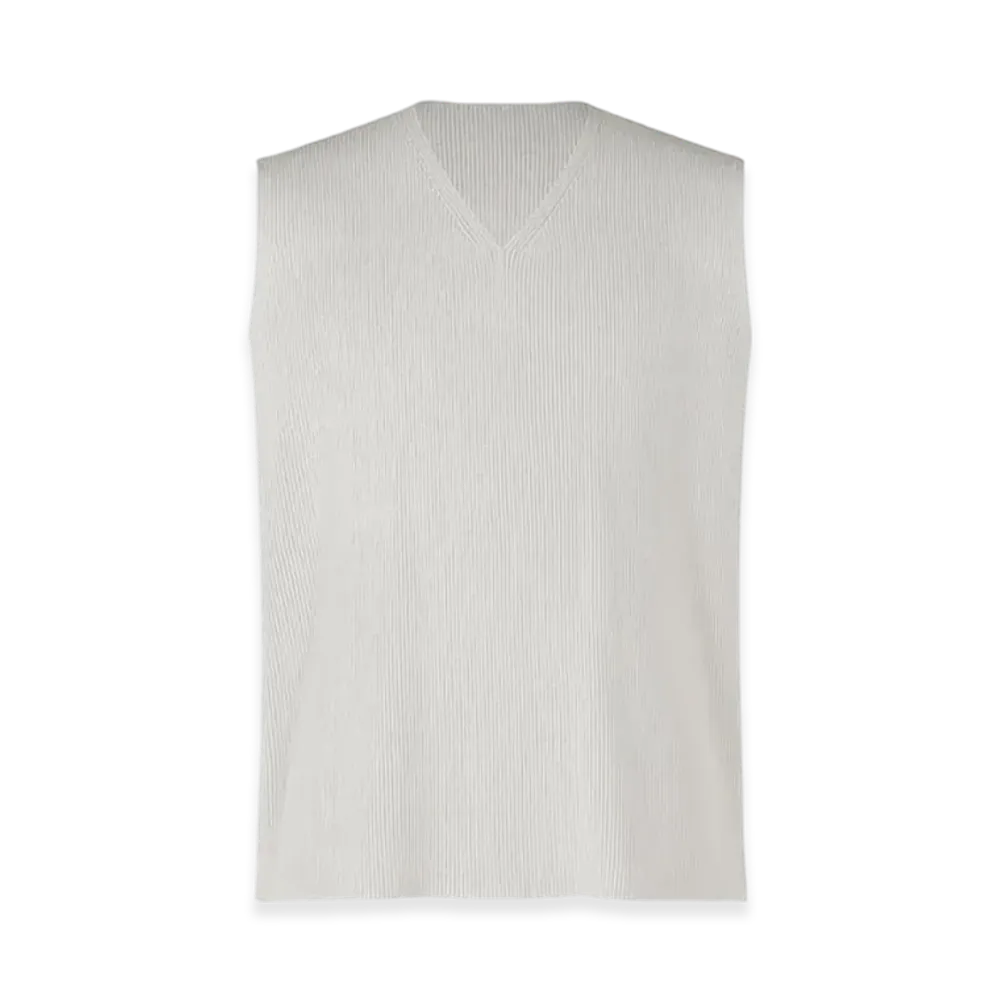 HOMME PLISSE ISSEY MIYAKE Basic Knit "Light Gray"