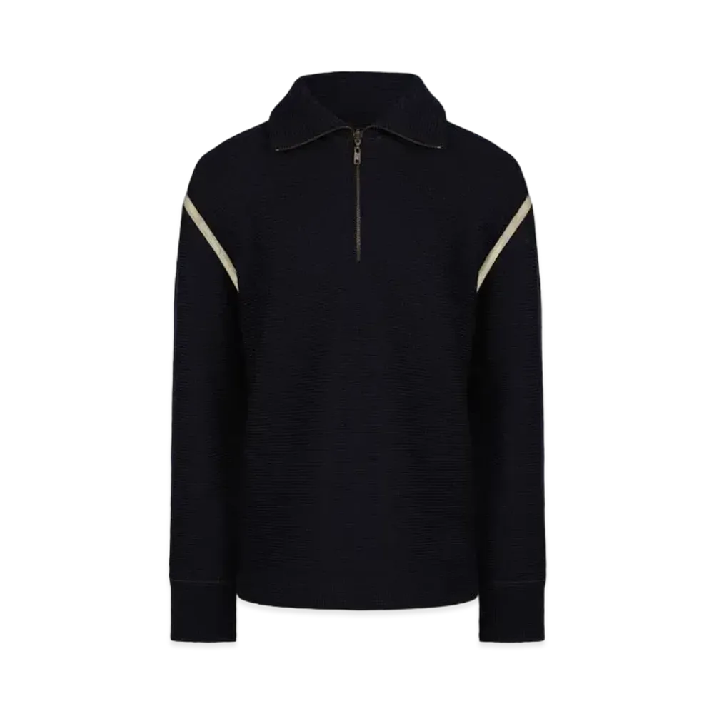 Maison Margiela Men's Elbow Patch Sweater "Navy"