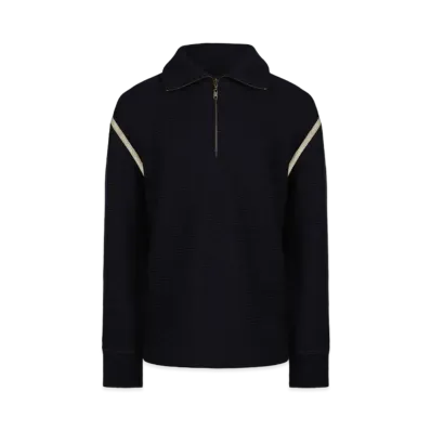 Maison Margiela Men's Elbow Patch Sweater "Navy"
