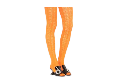 MIU MIU Cotton Socks "Mandarin Orange"
