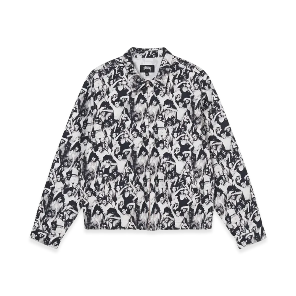 Stussy Beach Mob Bing Jacket "Black"