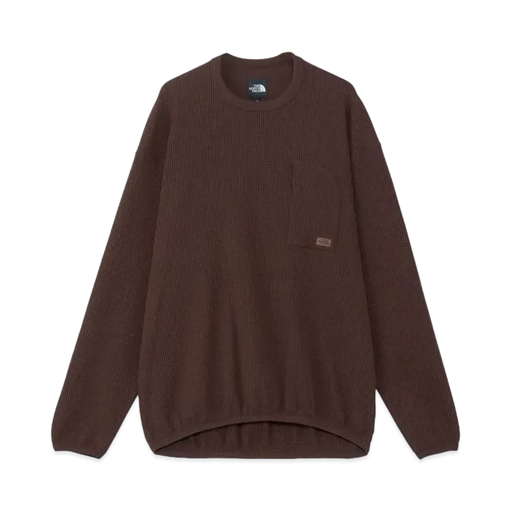 The North Face Enride Waffle Crew "Chicory Coffee"