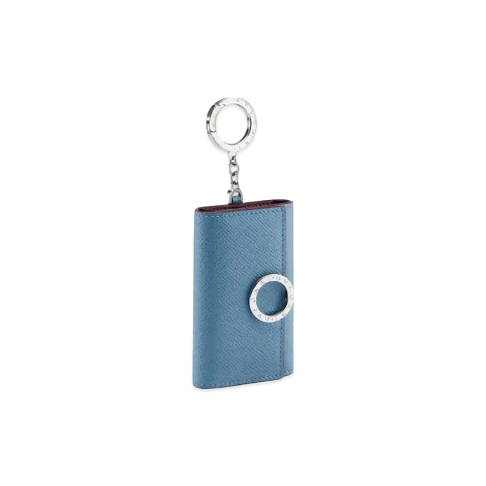 BVLGARI Clip KeyHolder "Blue"