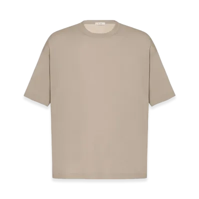 The Row Dlomu Wool T-Shirt "Taupe"