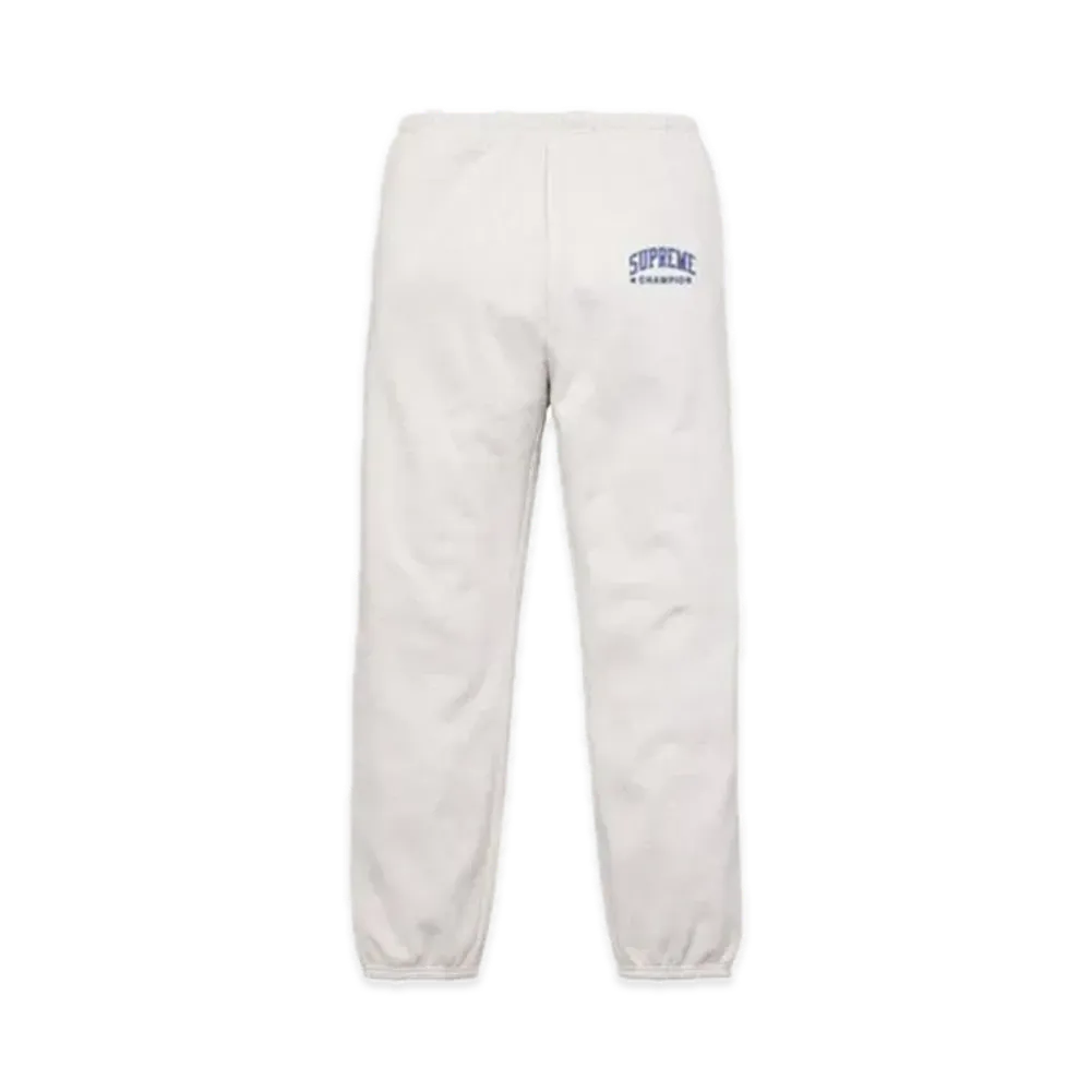 Supreme x Champion Sweatpant "Ash Grey"