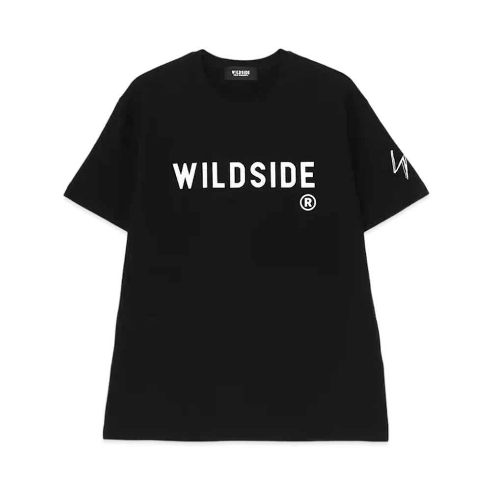 WILDSIDE Yohji Yamamoto WILDSIDE Logo T-shirt "Black"