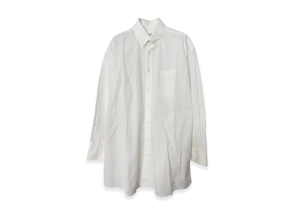 Maison Margiela Camicia Cotton Button-Down Shirt "White"