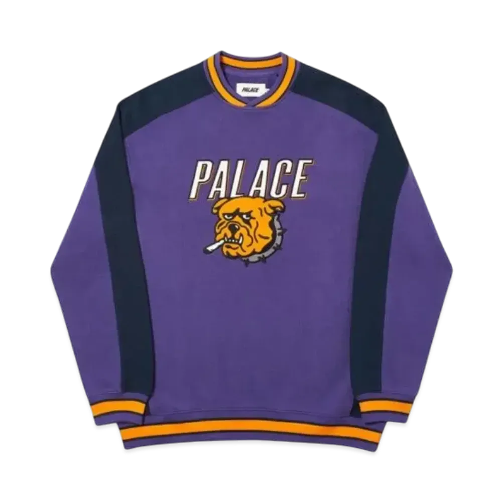 PALACE Bunning Bulldog Crew "Purple"