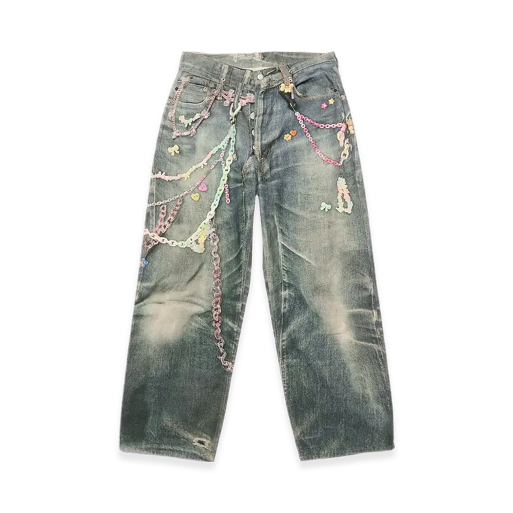 Acne Studios Baggy Fit Jeans 1981M "Mid Blue"