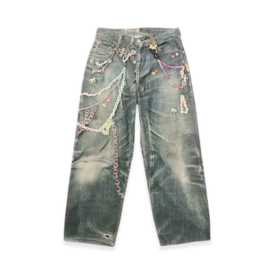 Acne Studios Baggy Fit Jeans 1981M "Mid Blue"