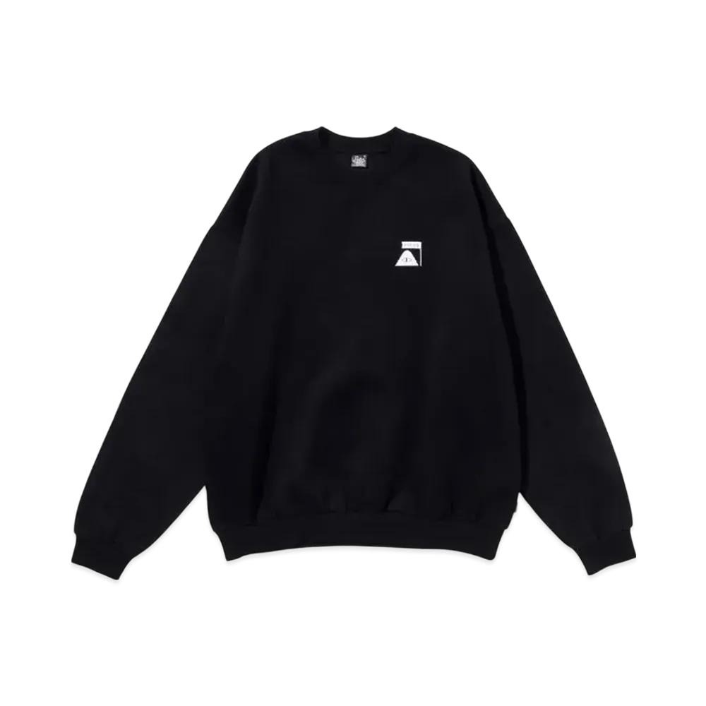 POLeR Summit Crew Fleece Sweatshirt "BlackWhite"