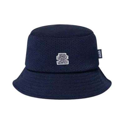 BlackEyePatch Small OG Label Mesh Bucket Hat "Navy"