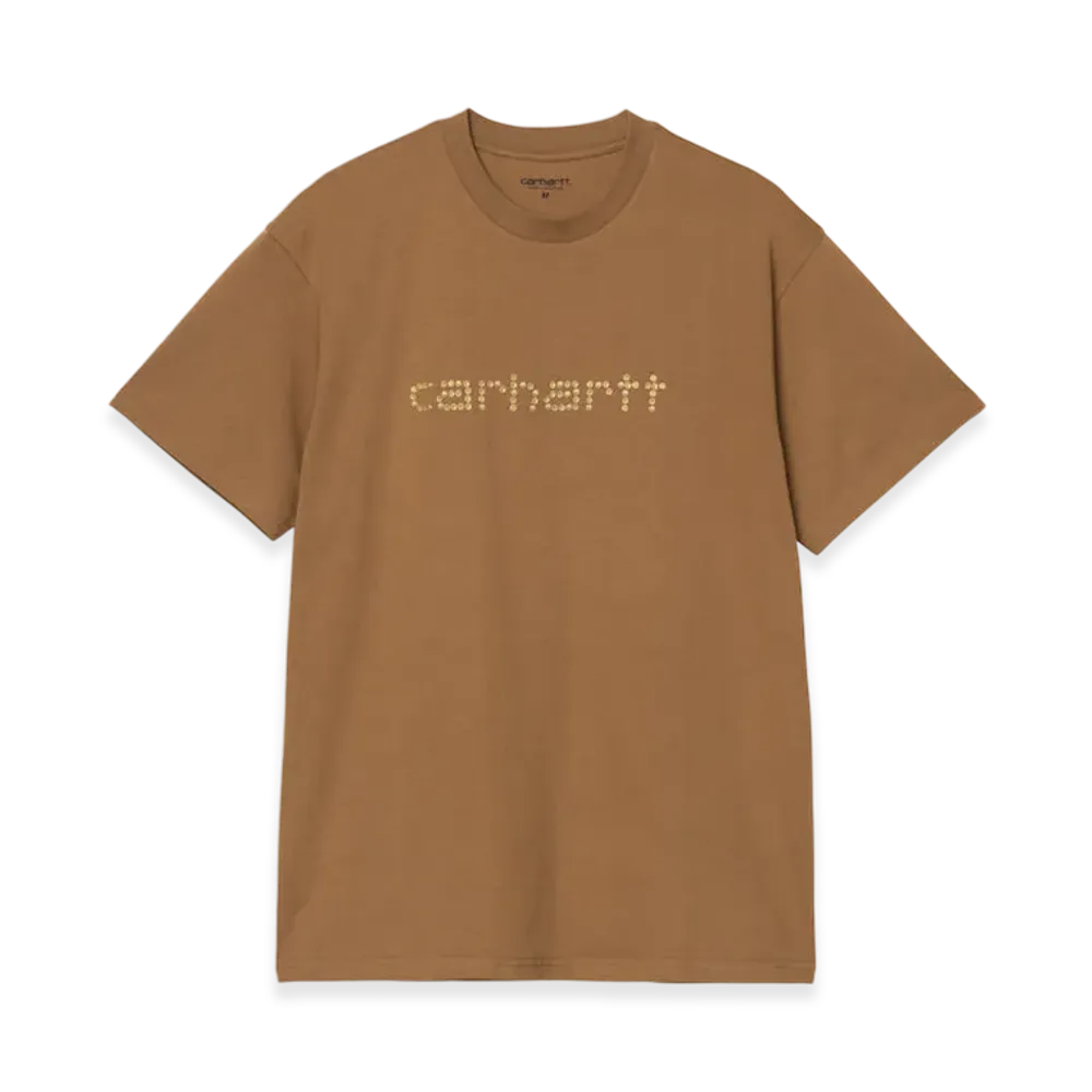 Carhartt WIP S/S Rivet Script T-Shirt "Hamilton Brown"