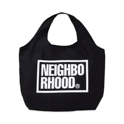 NEIGHBORHOOD ID Tote Bag-L "Black"
