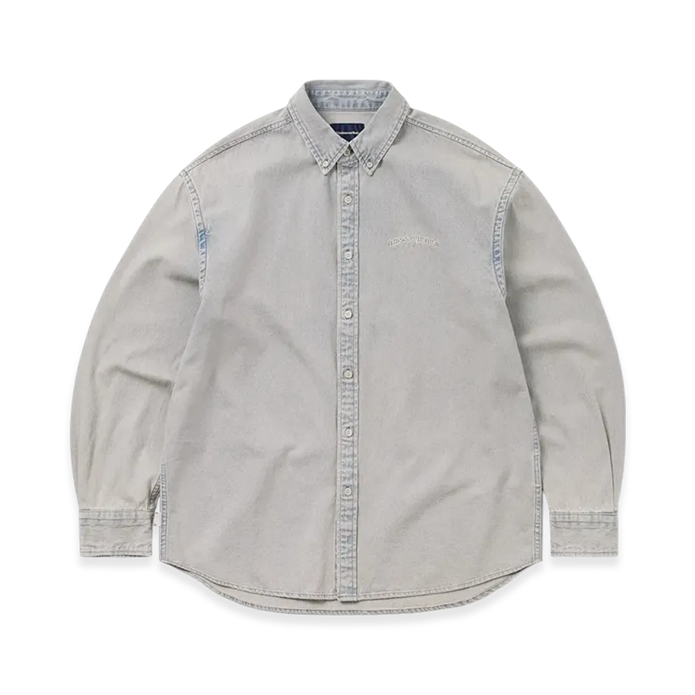 thisisneverthat Washed Denim Shirt "Lavender"