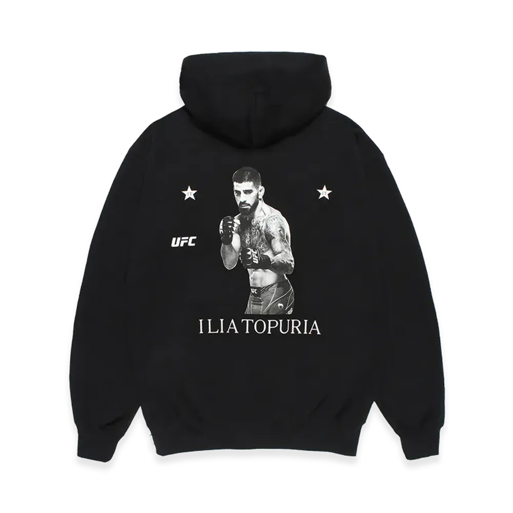 WACKO MARIA x UFC Heavy Weight Zip Hooded Sweat Shirt "Black"