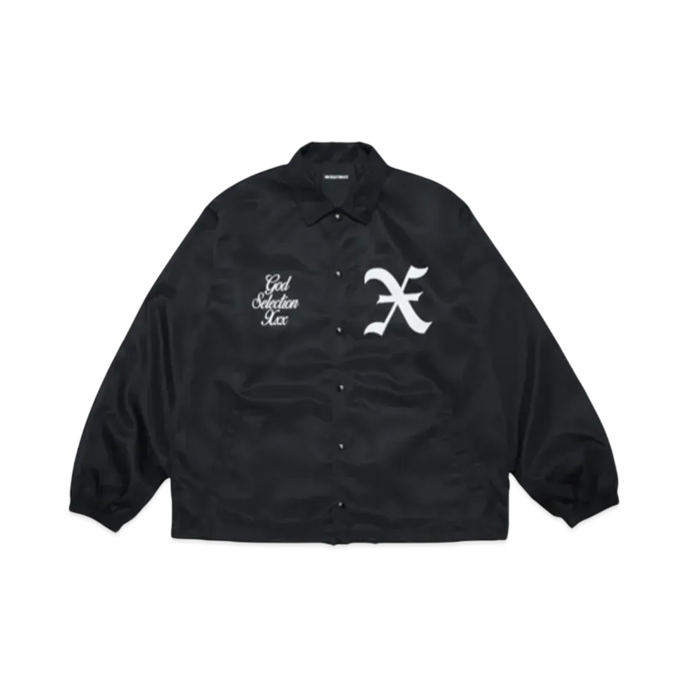 GOD SELECTION XXX Coach Jacket GX-A25-JK-07 "Black"