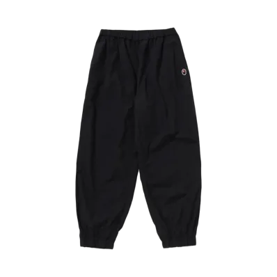 A BATHING APE Ape Head One Point Balloon Pants "Black"