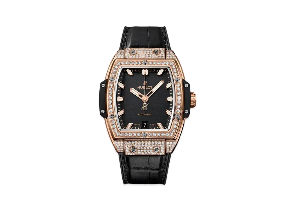 HUBLOT Spirit of Big Bang King Gold Pave 39mm