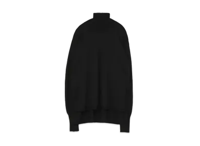 Yohji Yamamoto Y's PLAIN STICH WHOLEGARMENT CAST PULLOVER "Black"