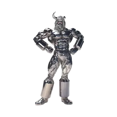 CCP "CCP Muscular Collection" -Kinnikuman Series- CMC Vol.Ex Buffaloman 1.0 Silver Plated Ver.