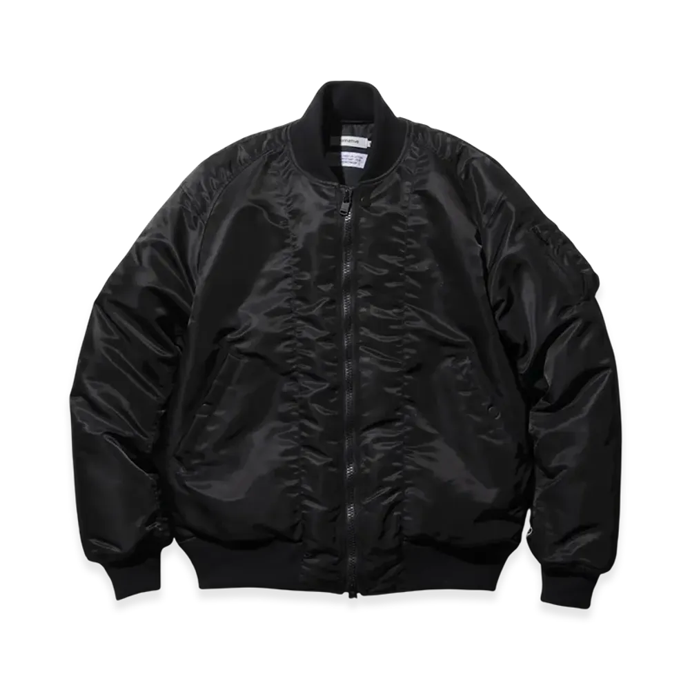 nonnative x Artist Proof x FRAGMENT Trooper Puff Blouson Nylon Twill With Windstopper Innovaten "Black"