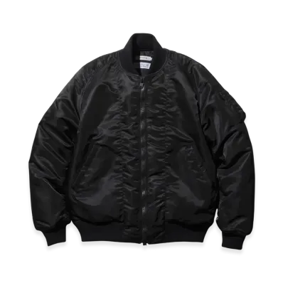 nonnative x Artist Proof x FRAGMENT Trooper Puff Blouson Nylon Twill With Windstopper Innovaten "Black"
