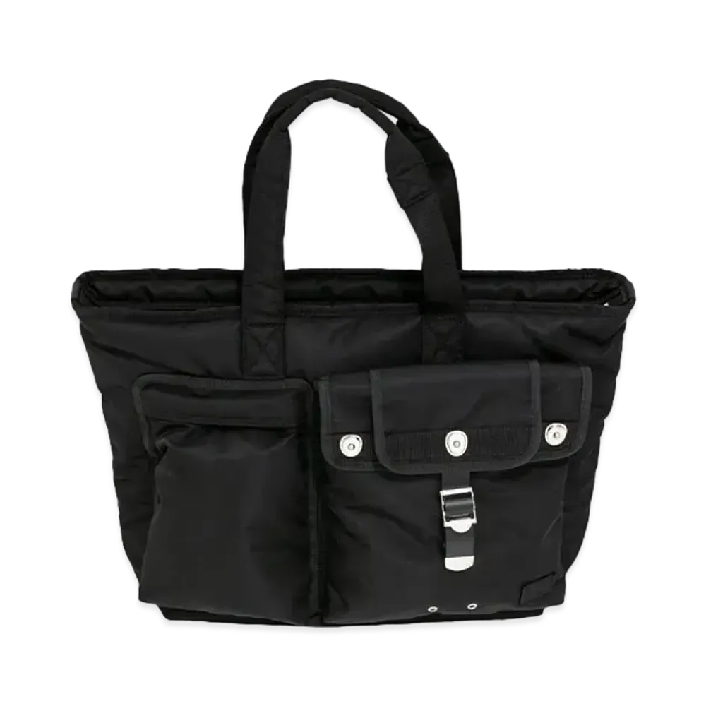 sacai x PORTER Pocket Tote "Black"