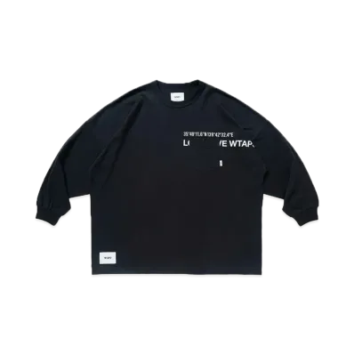WTAPS Wtube / LS / Cotton "Black"