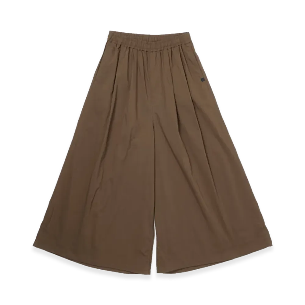 DAIWA PIER39 Women's Tech Easy Wide Pants "Brown Gray"