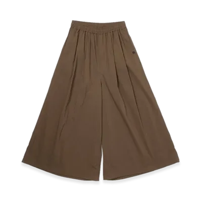 DAIWA PIER39 Women's Tech Easy Wide Pants "Brown Gray"