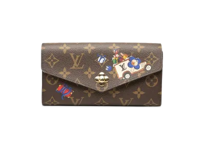 Louis Vuitton Monogram Vivienne Portefeuille Sarah "Brown"