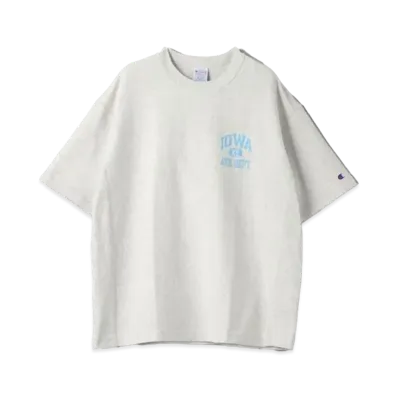 Champion x BEAUTY&YOUTH Reverse Weave Print T-Shirt "LT.Gray"