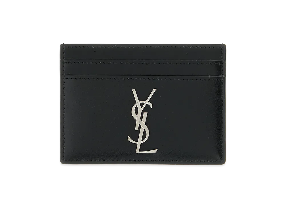 Saint Laurent Monogramme Card Holder "Black"