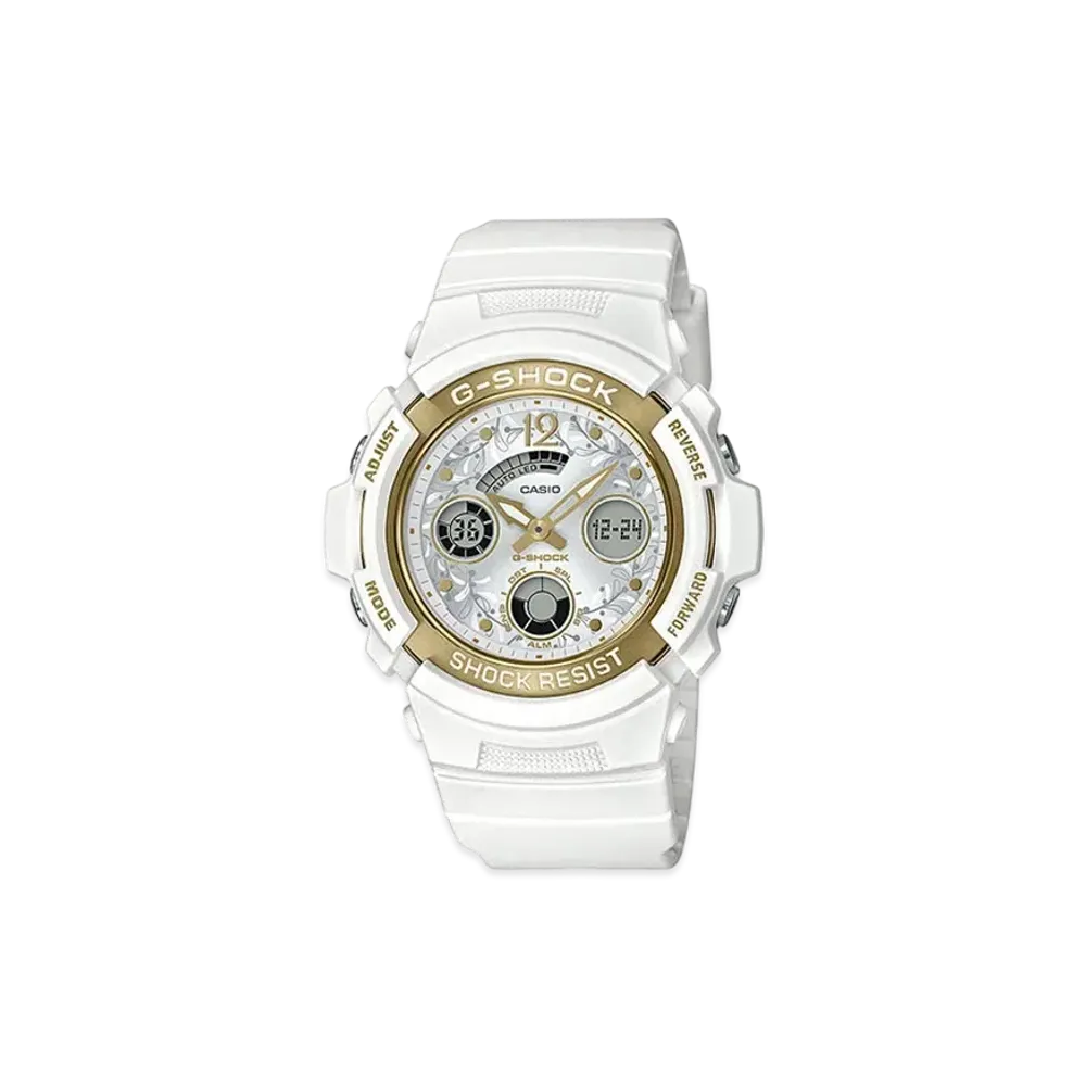 Casio G-SHOCK AW-590LG-7A Lover's Collection 2019 "White"