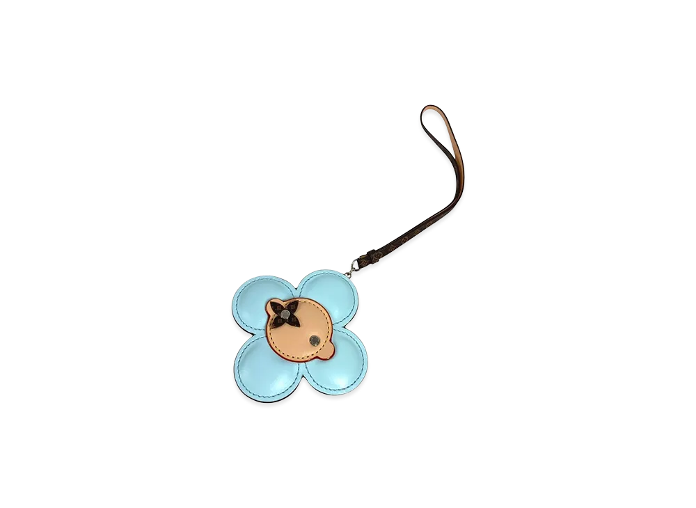 Louis Vuitton Bag Charm Vivienne Strap "Blue"