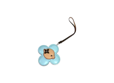 Louis Vuitton Bag Charm Vivienne Strap "Blue"