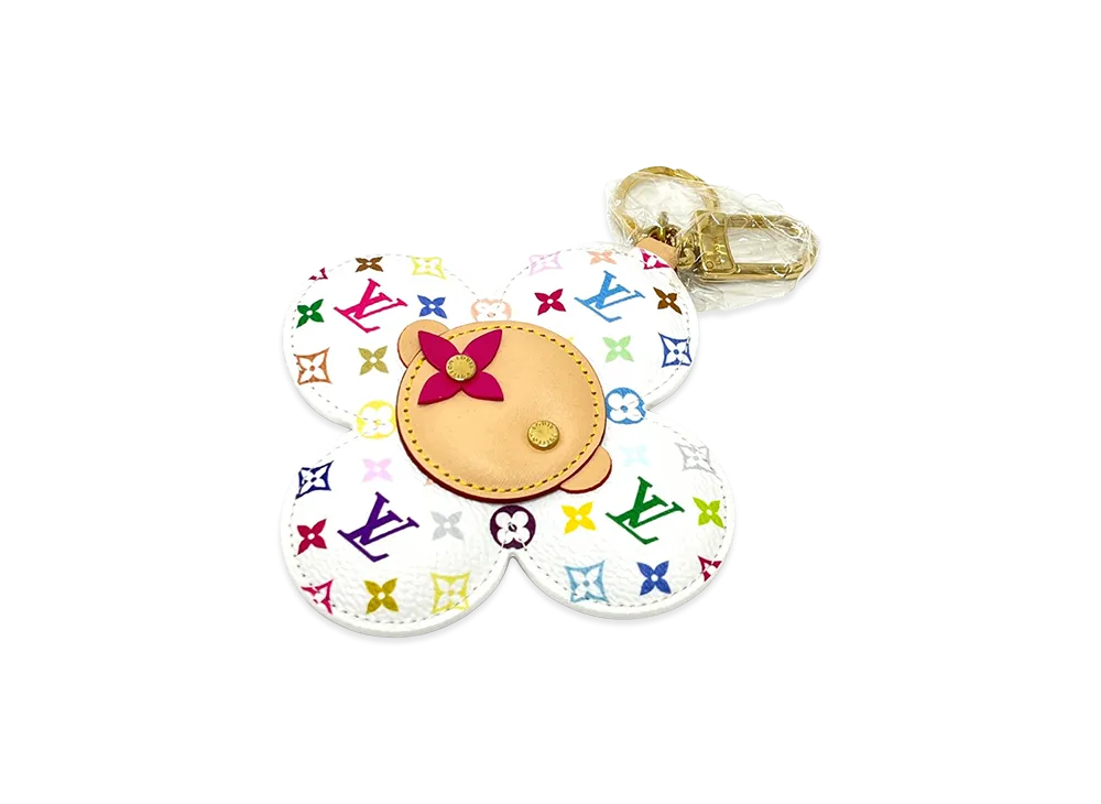 Louis Vuitton Vivienne Head Bag Charm "White"