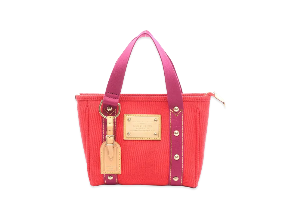 Louis Vuitton Cabas PM Antigua Tote Bag "Red"