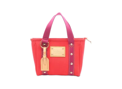 Louis Vuitton Cabas PM Antigua Tote Bag "Red"