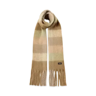 BEAMS Big Shaggy Scarf "Mint/Brown"