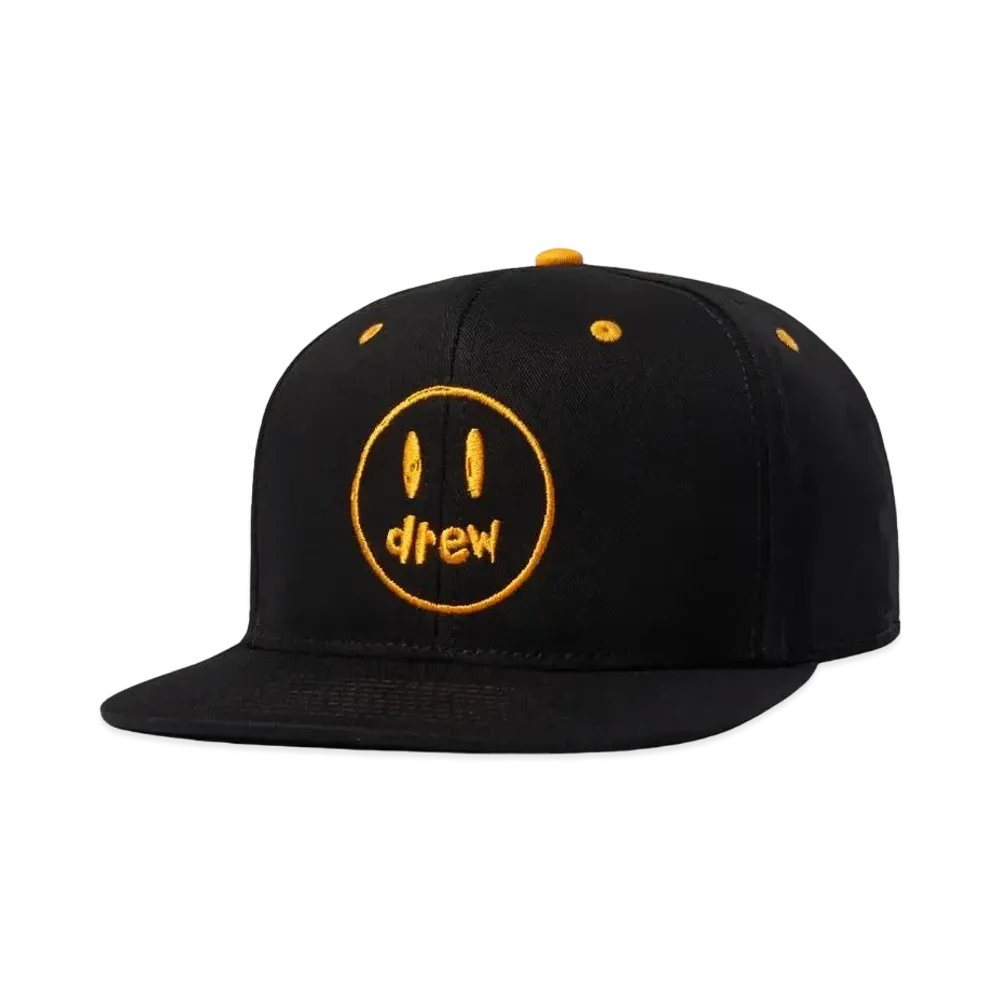 drew house sketch mascot snapback hat "Black"