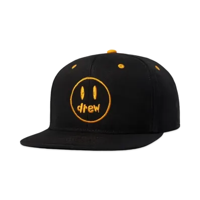 drew house sketch mascot snapback hat "Black"