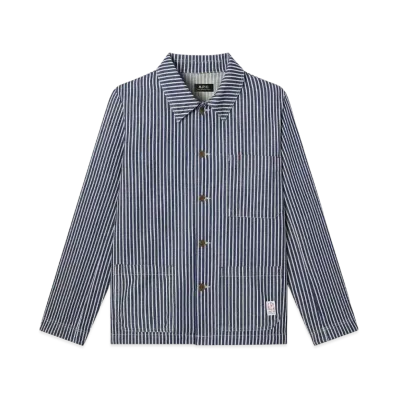 A.P.C. Raphael Jacket "Blue/White"